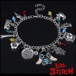 DISNEY’S Lilo & Stitch Charm Bracelet